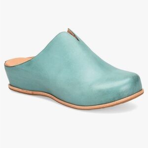 Kork- Ease sz 7.5Women's Teal Slip-On Clogs NEW
